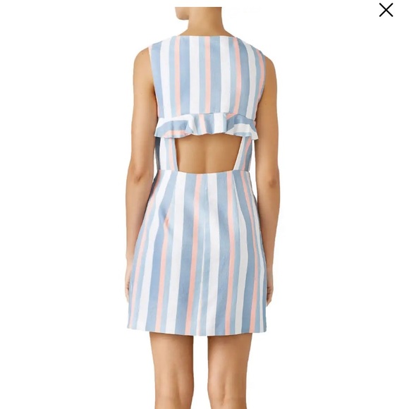 Linen wrap dress - Picture 4 of 16